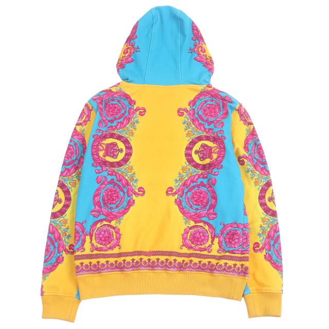 極美品□VERSACE ヴェルサーチ メデューサ バロックプリント プル
