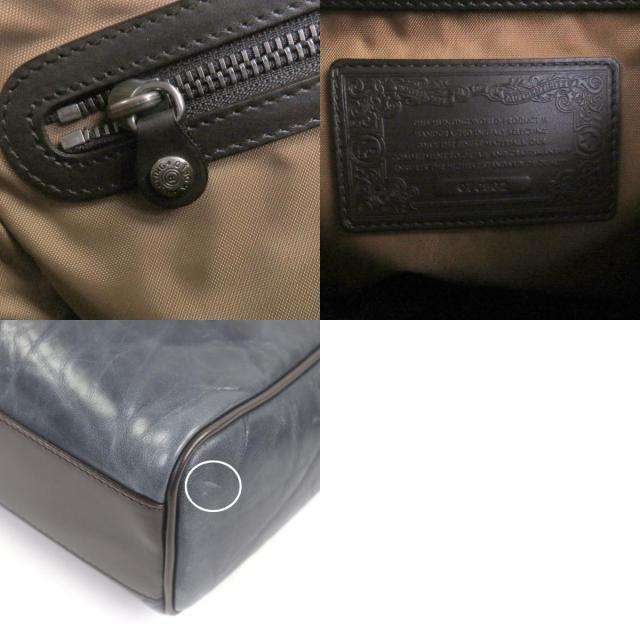良品□HUNTING WORLD ハンティングワールド バチュークロス レザー 