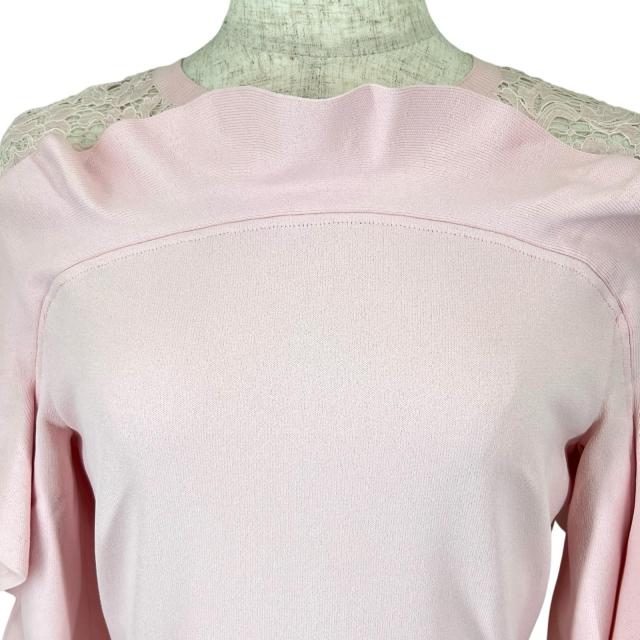 美品△VALENTINO ヴァレンティノ QB2KD07343K レース切り替え
