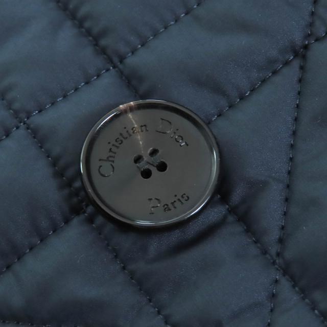 極美品△Christian Dior クリスチャンディオール 23SS 317G19A2827 マクロカナージュ キルティングテクニカルタフタベスト 40 正規品_5
