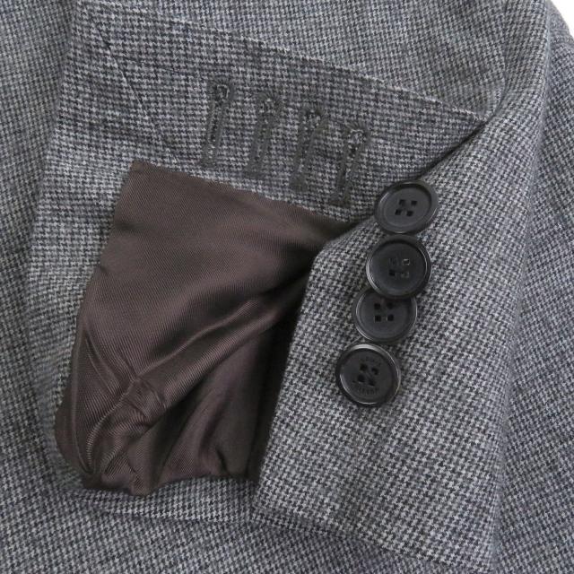 極美品□LOUIS VUITTON ルイヴィトン 千鳥格子柄 シングル ツイード