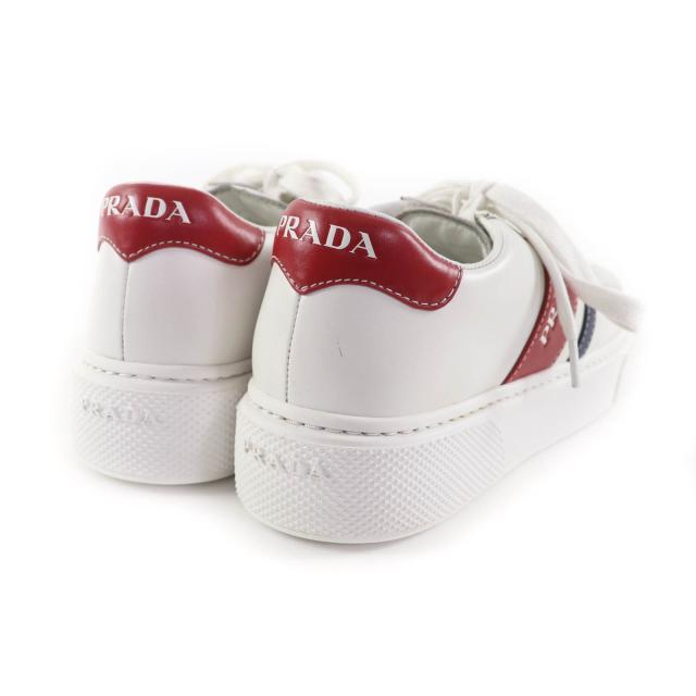 ドンドン見直し】良品☆PRADA プラダ 1E802M ロゴデザイン レース