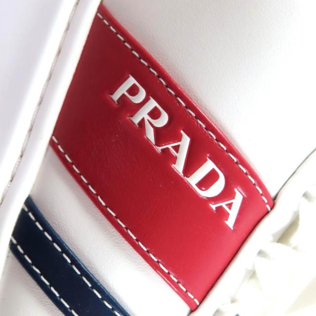 ドンドン見直し】良品☆PRADA プラダ 1E802M ロゴデザイン レース