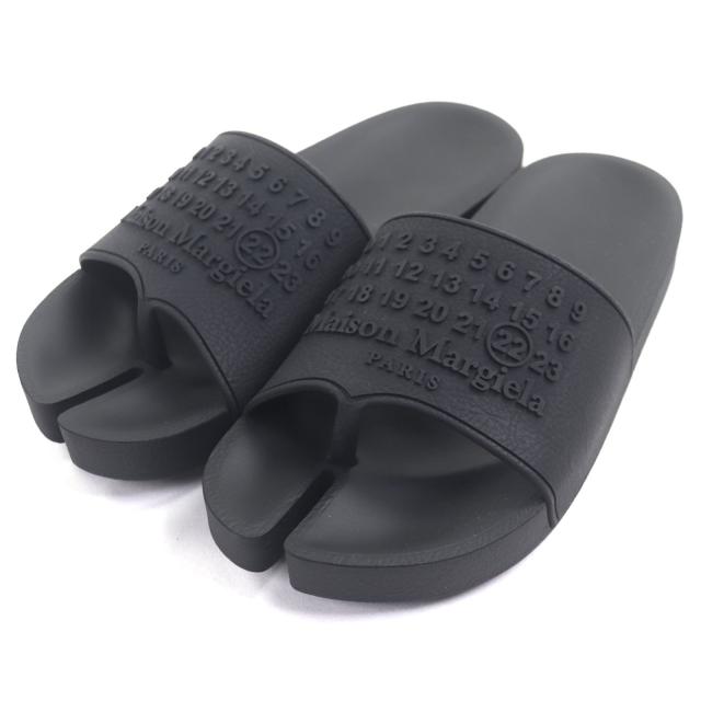 未使用品▼Maison Margiela 22 メゾンマルジェラ22 S58WX0092 TABI タビ ラバー トングサンダル スライドサンダル 39 箱付き メンズ