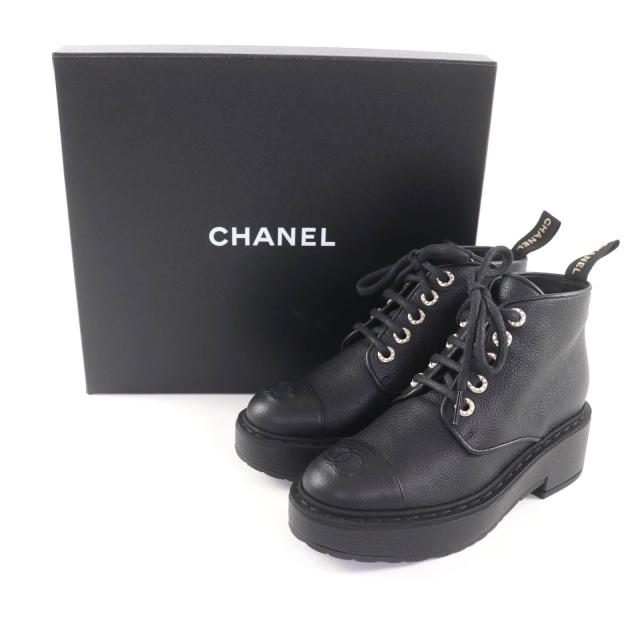 極美品☆CHANEL シャネル 20B G36416 Fパール装飾 ココマーク レース 