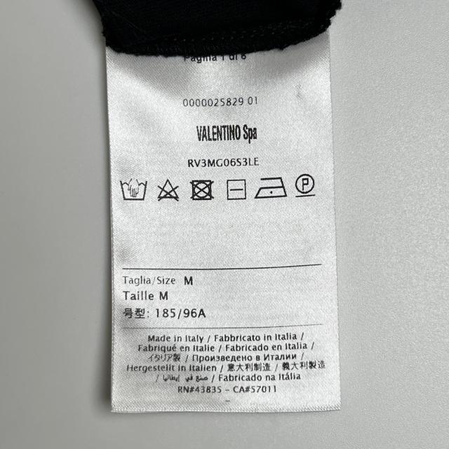 美品△VALENTINO ヴァレンティノ A3701454 コットン100％ ロック