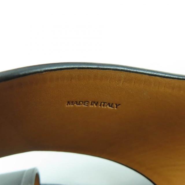 美品☆CHURCH’S チャーチ RHONDA クロスストラップ フラット レザー サンダル ブラック 35.5 イタリア製 レディース_8