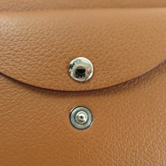 未使用品★HERMES エルメス カルヴィ デュオ ゴールド エバーカラー コインケース カードケース W刻印 箱付き フランス製 レディース_7
