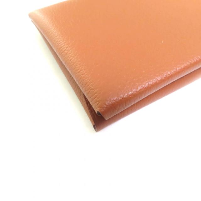 未使用品★HERMES エルメス カルヴィ デュオ ゴールド エバーカラー コインケース カードケース W刻印 箱付き フランス製 レディース_5