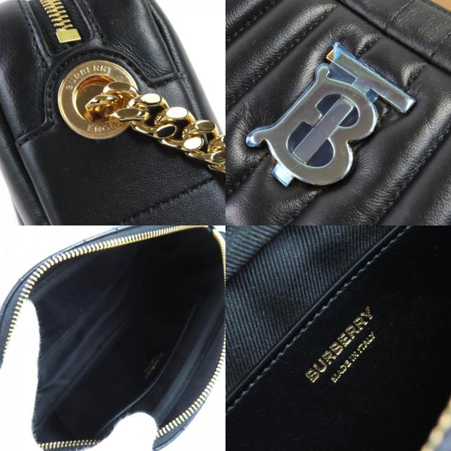 未使用品△BURBERRY バーバリー 80608941 スモール ローラカメラバッグ