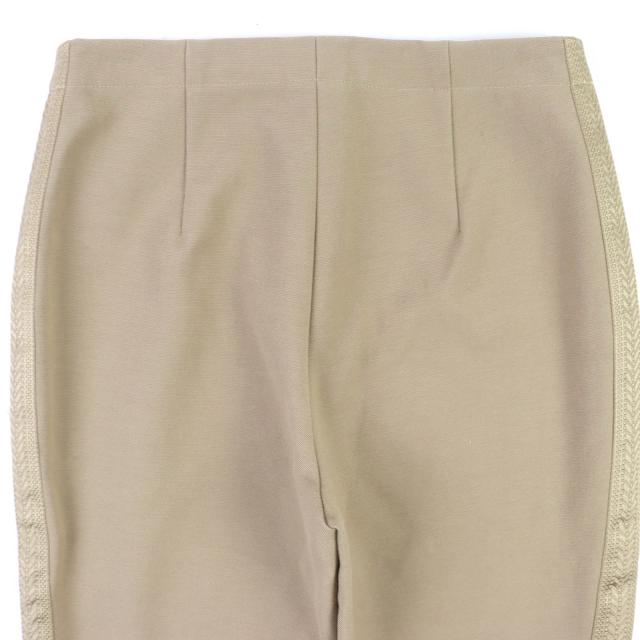 極美品△Christian Dior クリスチャンディオール 23SS 311P05A3290 コットン ストレッチ フィットパンツ ボトムス ベージュ 40 正規品_3