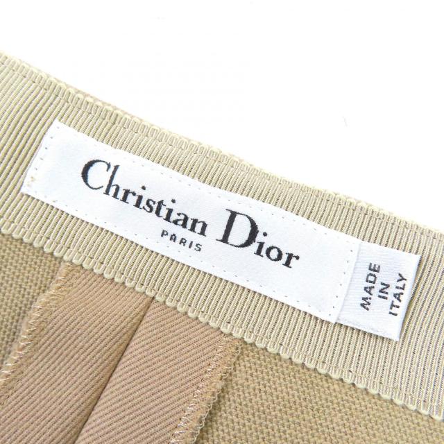 極美品△Christian Dior クリスチャンディオール 23SS 311P05A3290 コットン ストレッチ フィットパンツ ボトムス ベージュ 40 正規品_7