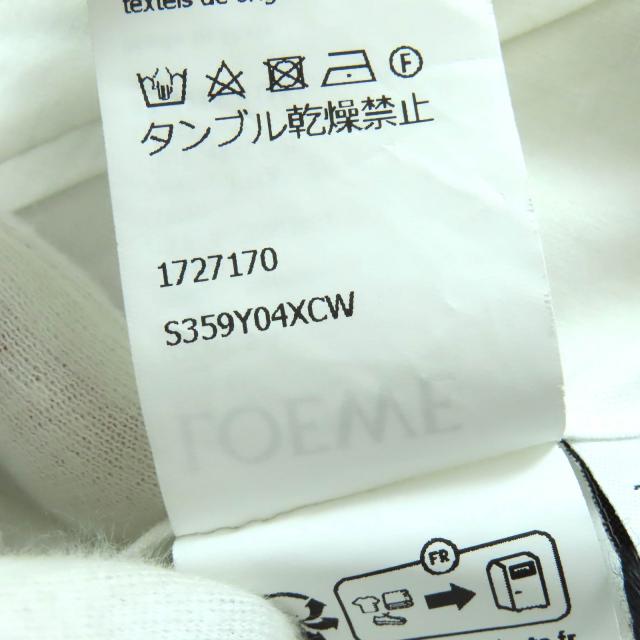 未使用品△LOEWE ロエベ S359Y04XCW コット100％ン テーラードショーツ ハーフパンツ ベージュ 36 イタリア製 正規品 レディース_7