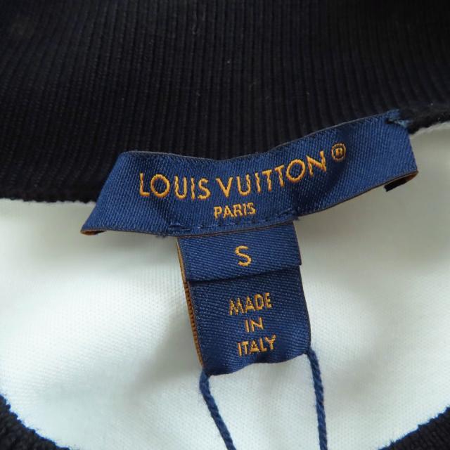 未使用品☆LOUIS VUITTON ルイヴィトン 24SS コットン LV スノーフレークスウェットシャツ ホワイト S イタリア製 正規品 レディース_5