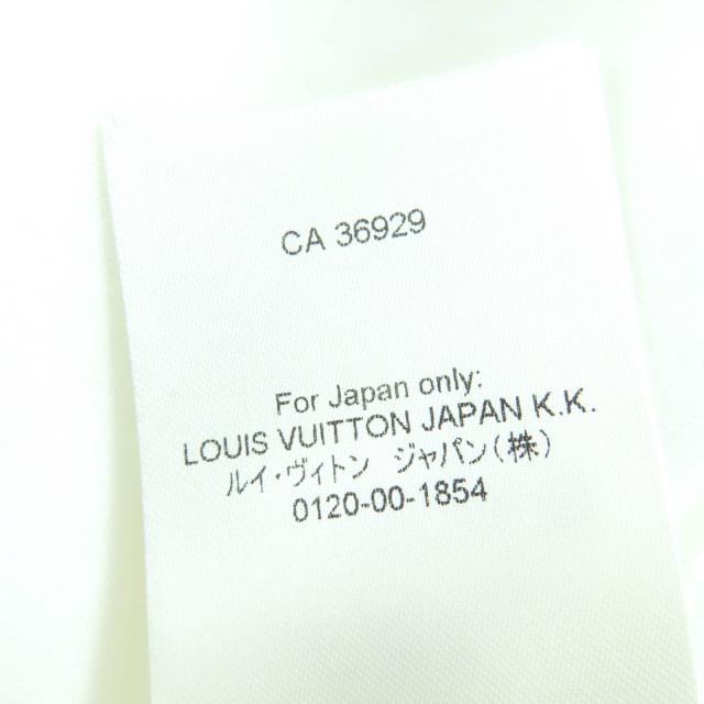 未使用品☆LOUIS VUITTON ルイヴィトン 24SS コットン LV スノーフレークスウェットシャツ ホワイト S イタリア製 正規品 レディース_8