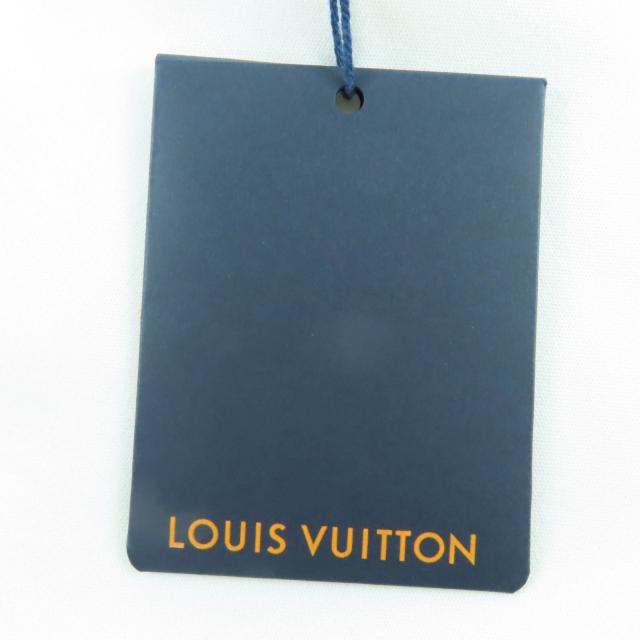 未使用品☆LOUIS VUITTON ルイヴィトン 24SS コットン LV スノーフレークスウェットシャツ ホワイト S イタリア製 正規品 レディース_9