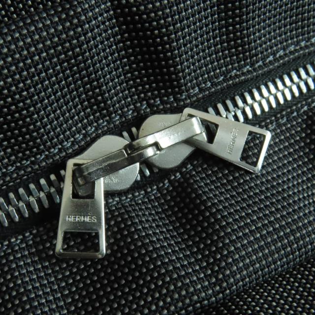 極美品☆HERMES エルメス エールライン MM セリエ金具 キャンバス トートバッグ ハンドバッグ グレー フランス製 レディース_8