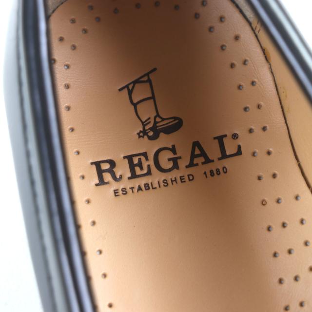 未使用品▼REGAL リーガル レザーシューズ ローファー ブラック 26.5cm メンズ　ビジネスオススメ◎