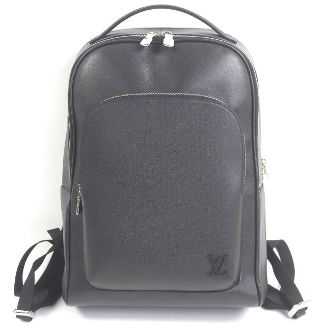 極美品□LOUIS VUITTON ルイヴィトン M30977 アヴェニューバックパック タイガ LVロゴ リュックサック ノワール フランス製 定価561000円
