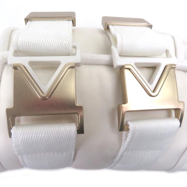 未使用品□BOTTEGAVENETA ボッテガヴェネタ 690034 Flash 一部レザー ダブルベルト シャワーサンダル アイボリー 43 保存袋付 イタリア製_6
