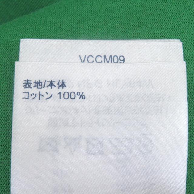 極美品□LOUIS VUITTON ルイヴィトン インサイドアウト LV デボスエンボスロゴ 半袖Ｔシャツ グリーン M イタリア製 正規品 メンズ_8