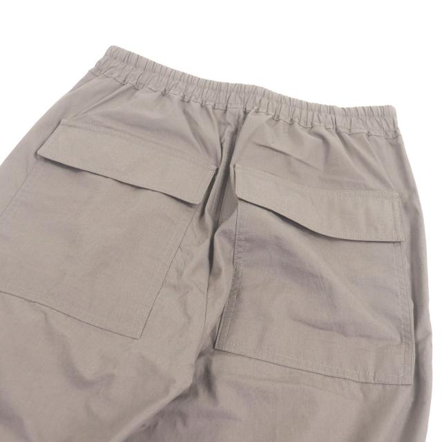 美品□Rick Owens リックオウエンス 22SS RU01B1390 コットン イージーパンツ テーパードパンツ ジョガーパンツ ベージュ 46 正規品_3