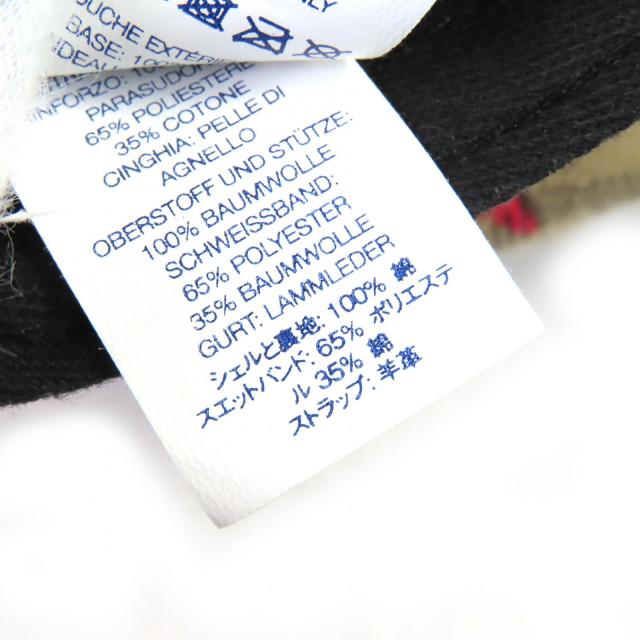 美品△Supreme BURBERRY シュプリーム バーバリー 22SS Burberry Denim 6-Panel ノバチェック柄 ベースボールキャップ 帽子　ベージュ_9