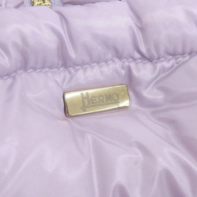 極美品▲Herno ヘルノ ICONICO イコニコ 2023年製 PI0329DIC SERENA セレナ ダブルジップ フード付き ロングダウンベスト 42 正規品_4