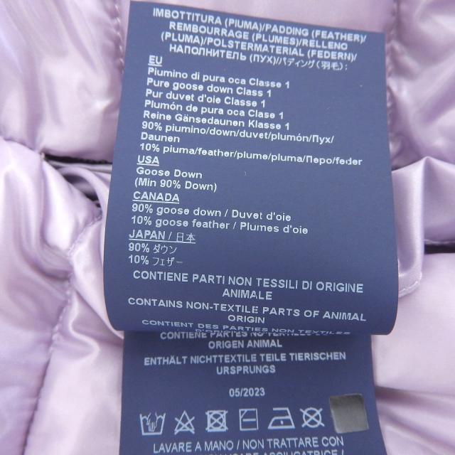 極美品▲Herno ヘルノ ICONICO イコニコ 2023年製 PI0329DIC SERENA セレナ ダブルジップ フード付き ロングダウンベスト 42 正規品_7
