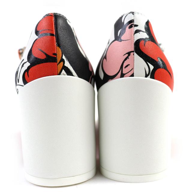 未使用品△CHRISTIAN LOUBOUTIN SHUN SUDO クリスチャン ルブタン シュン スドウ ミス ジェーン レザー パンプス 35.5 伊製_5
