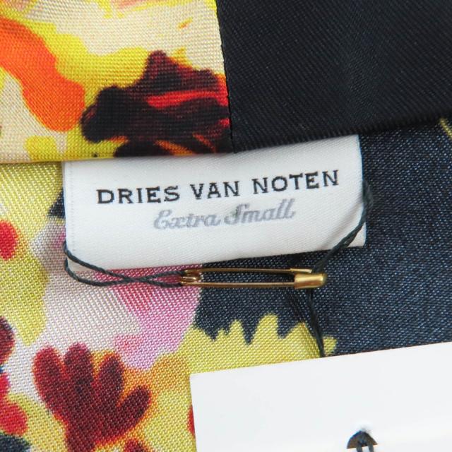 未使用品☆DRIES VAN NOTEN ドリスヴァンノッテン 20SS CHARLY 9404 W.W.SHIRT BLA クリスチャンラクロワ ガウンコート オレンジ系 XS