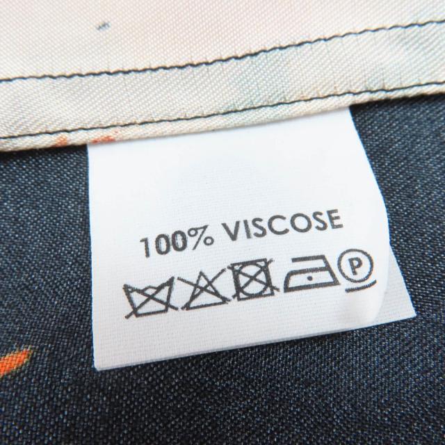 未使用品☆DRIES VAN NOTEN ドリスヴァンノッテン 20SS CHARLY 9404 W.W.SHIRT BLA クリスチャンラクロワ ガウンコート オレンジ系 XS