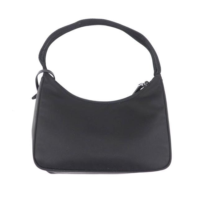 未使用品★PRADA プラダ 1NE515 Re-Edition 2000 Re-Nylon ミニバッグ 三角プレート チャーム付 ワンショルダーバッグ ブラック_1