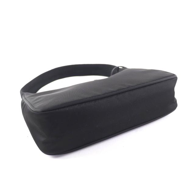 未使用品★PRADA プラダ 1NE515 Re-Edition 2000 Re-Nylon ミニバッグ 三角プレート チャーム付 ワンショルダーバッグ ブラック_2