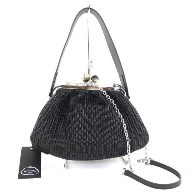 未使用品◇WEEKEND MaxMara ウィークエンドマックスマーラ PASTICCINO 3way がま口 かごバッグ クラッチ/ハンド ショルダーバッグ 正規品