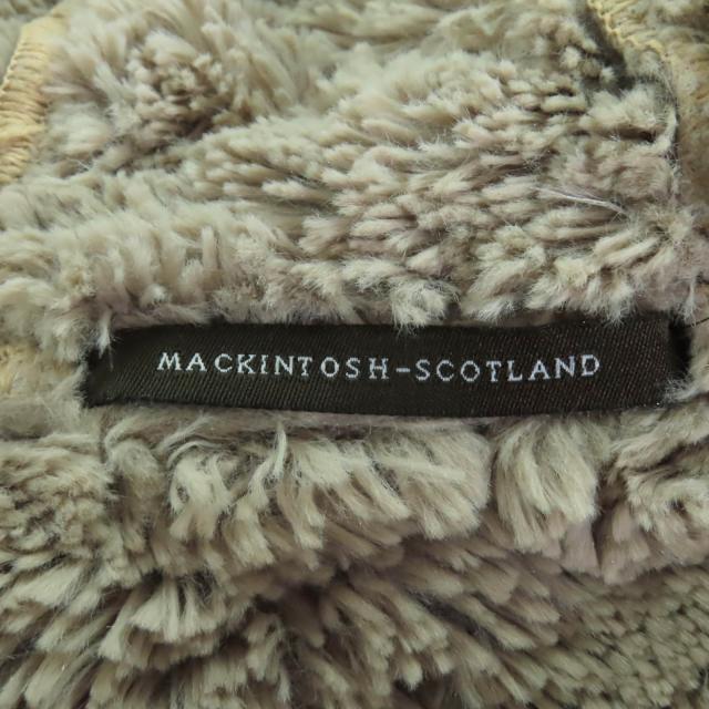 美品◇Mackintosh マッキントッシュ GRANGE グランジ ロゴボタン・フード付き 裏ボア キルティング ロングコート 34 英国製 レディース_6