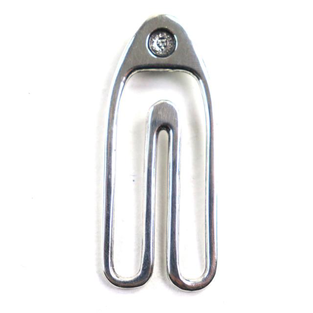 美品▼CHROME HEARTS クロムハーツ PAPER CLIP ペーパー クリップ 925 CHプラス ビルクリップ 札ばさみ マネークリップ 重量10.97g_1