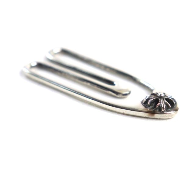 美品▼CHROME HEARTS クロムハーツ PAPER CLIP ペーパー クリップ 925 CHプラス ビルクリップ 札ばさみ マネークリップ 重量10.97g_2