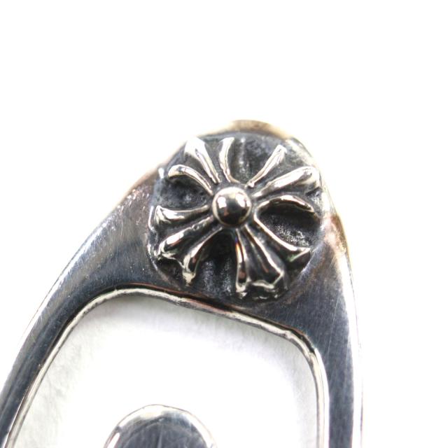 美品▼CHROME HEARTS クロムハーツ PAPER CLIP ペーパー クリップ 925 CHプラス ビルクリップ 札ばさみ マネークリップ 重量10.97g_3
