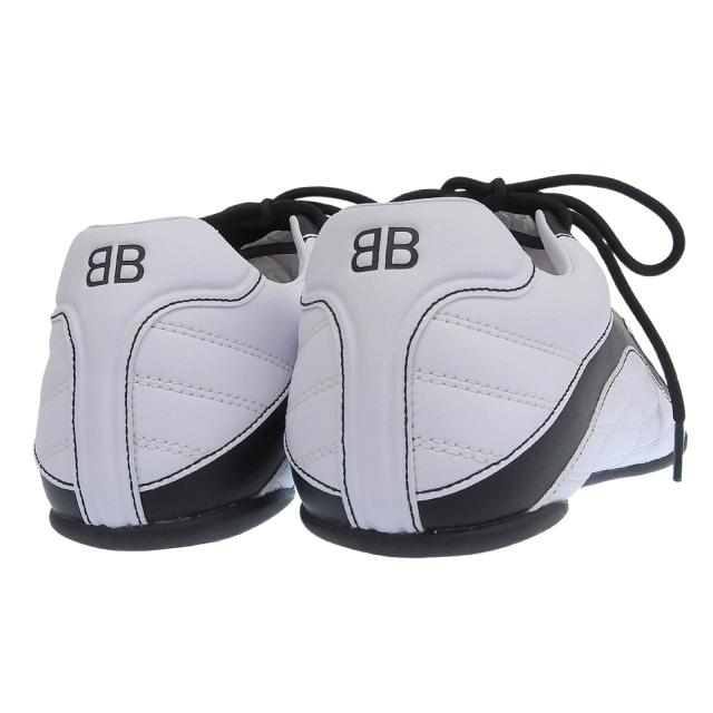 未使用品▲BALENCIAGA バレンシアガ 617540 ZEN SNEAKER ローカットスニーカー シューズ ホワイト ブラック 27 箱付き メンズ_4