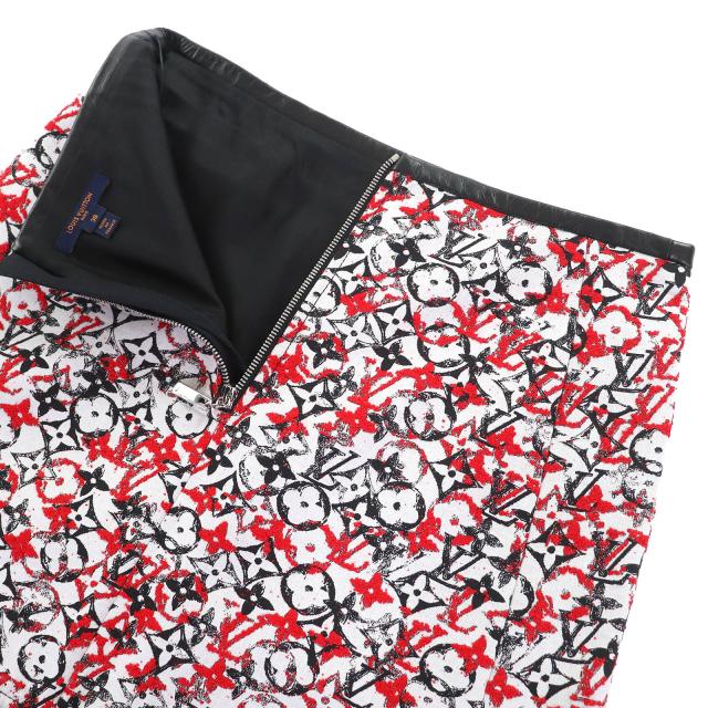 極美品 LOUIS VUITTON ルイ ィトン コットン モノグラム ジャカ ド  