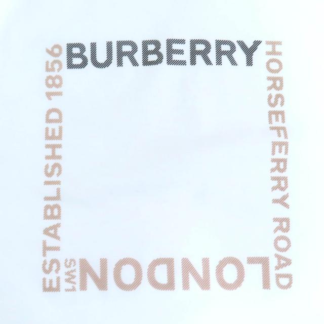 未使用品◇BURBERRY バーバリー 8064473 コットン100％ ホースフェリー ロゴ ショートスリーブ 半袖Ｔシャツ 白 XS 正規品 レディース_4