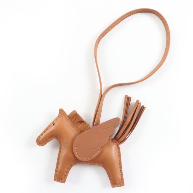 極美品☆HERMES エルメス ロデオチャーム ペガサスPM アニョーミロ ソーゴールド バッグチャーム B刻印 フランス製 レディース