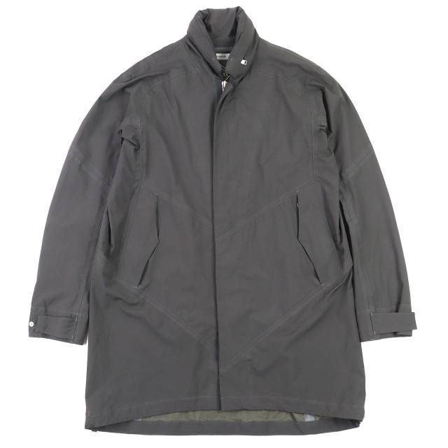 美品△nonnative ノンネイティブ NN-J3102 ROAMER COAT NYLON RIPSTOP WITH GORE-TEX ジップアップ ナイロンコート グレー 3 正規品