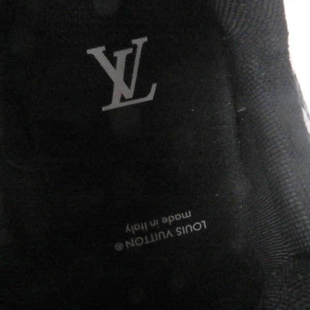 極美品□LOUIS VUITTON ルイヴィトン 2022年製 LV トレイナーライン コミック レザー ローカットスニーカー ブラック イタリア製 7.5_7
