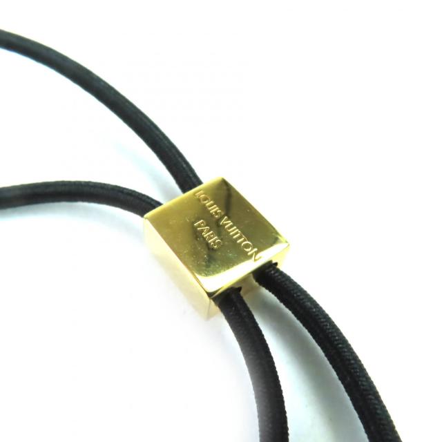 極美品◇LOUIS VUITTON ルイヴィトン 2021年製 M80266 シュシュ プラネットLV モノグラム ヘアアクセサリー 箱・保存袋付き イタリア製_5