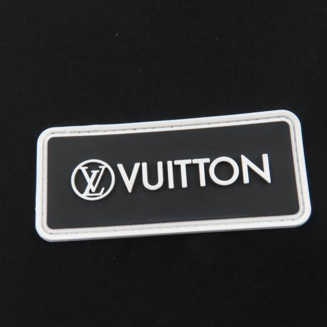 極美品☆LOUIS VUITTON ルイヴィトン 22SS トリコロール ポートホール ポケット ドレス ワンピース ブラック M 伊製 正規品 レディース_5