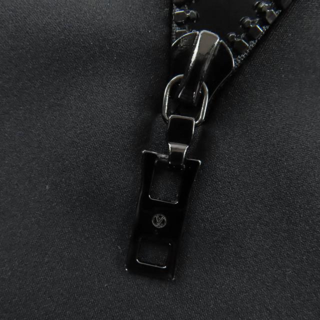 極美品☆LOUIS VUITTON ルイヴィトン 22SS トリコロール ポートホール ポケット ドレス ワンピース ブラック M 伊製 正規品 レディース_7