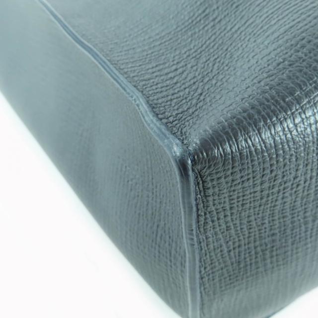 極美品★STUDIO NICHOLSON スタジオニコルソン DOUBLET TYPE2 PALMELLATO ロゴ入り レザー トートバッグ ブラック 袋付 