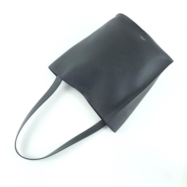 極美品★STUDIO NICHOLSON スタジオニコルソン DOUBLET TYPE2 PALMELLATO ロゴ入り レザー トートバッグ ブラック 袋付 